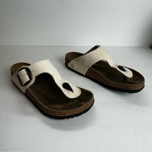 Birkenstock Gizeh Sandals Women's Size EU 39 US Women's 8 or Men's 6 Shoes Vegan